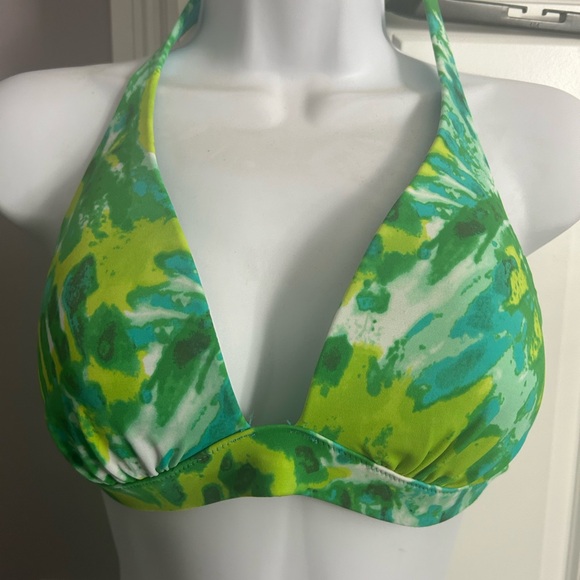 Victoria’s Secret green Tye Die bikini size large brand new without tags 2 piece - Picture 2 of 5